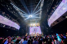 ideal peco「1st Anniversary Live『order made peco』」の様子。