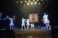 最後の「@JAM EXPO」のステージを終えたでんぱ組.inc。