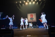 最後の「@JAM EXPO」のステージを終えたでんぱ組.inc。