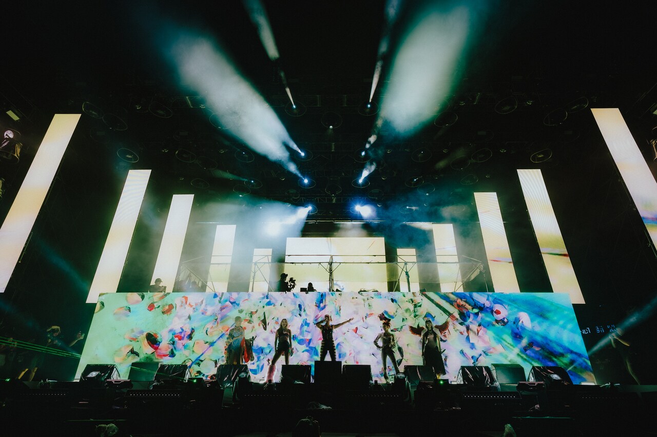 XGがヒップホップフェス「THE HOPE」にサプライズ出演、Awichとコラボ