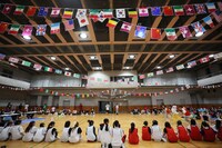 「@JAM EXPO 2024 supported by UP-T アイドル大運動会」の様子。