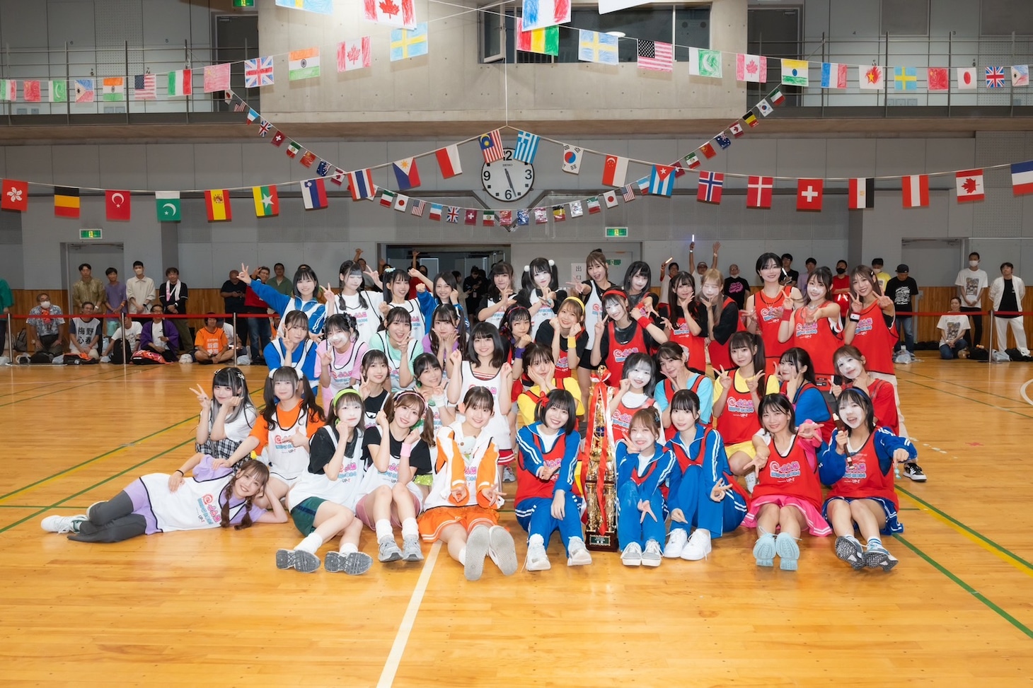 「@JAM EXPO 2024 supported by UP-T アイドル大運動会」の様子。