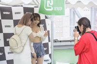 「@JAM EXPO2024×近代麻雀水着祭」の様子。