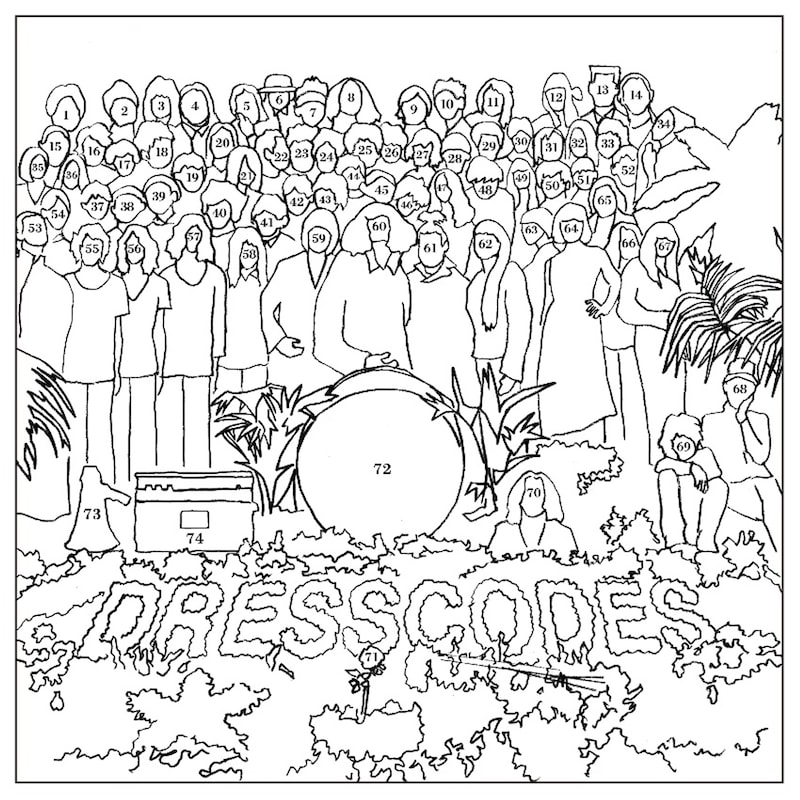 ドレスコーズ「ハッピー・トゥゲザー」配信ジャケット