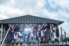 私立恵比寿中学「えびちゅう 夏のファミリー遠足 略してファミえん in 山中湖 2024」の様子。