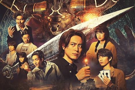 「劇場版 ACMA:GAME アクマゲーム 最後の鍵」メインビジュアル (c)2024劇場版「ACMA:GAME」製作委員会 (c)メーブ・恵広史 / 講談社