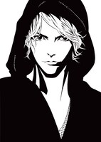 上條淳士が描いたHYDE。