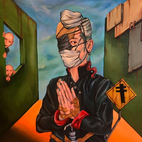 死神紫郎「異常者」配信ジャケット