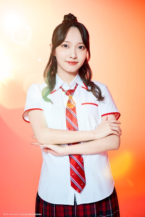 晴風サヤカ役・山本愛梨（×純文学少女歌劇団） (c)「スクールアイドルミュージカル the DRAMA」製作委員会