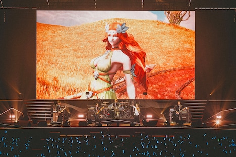 「THE PRIMALS Live in Japan - Darkest Before Dawn」の様子。