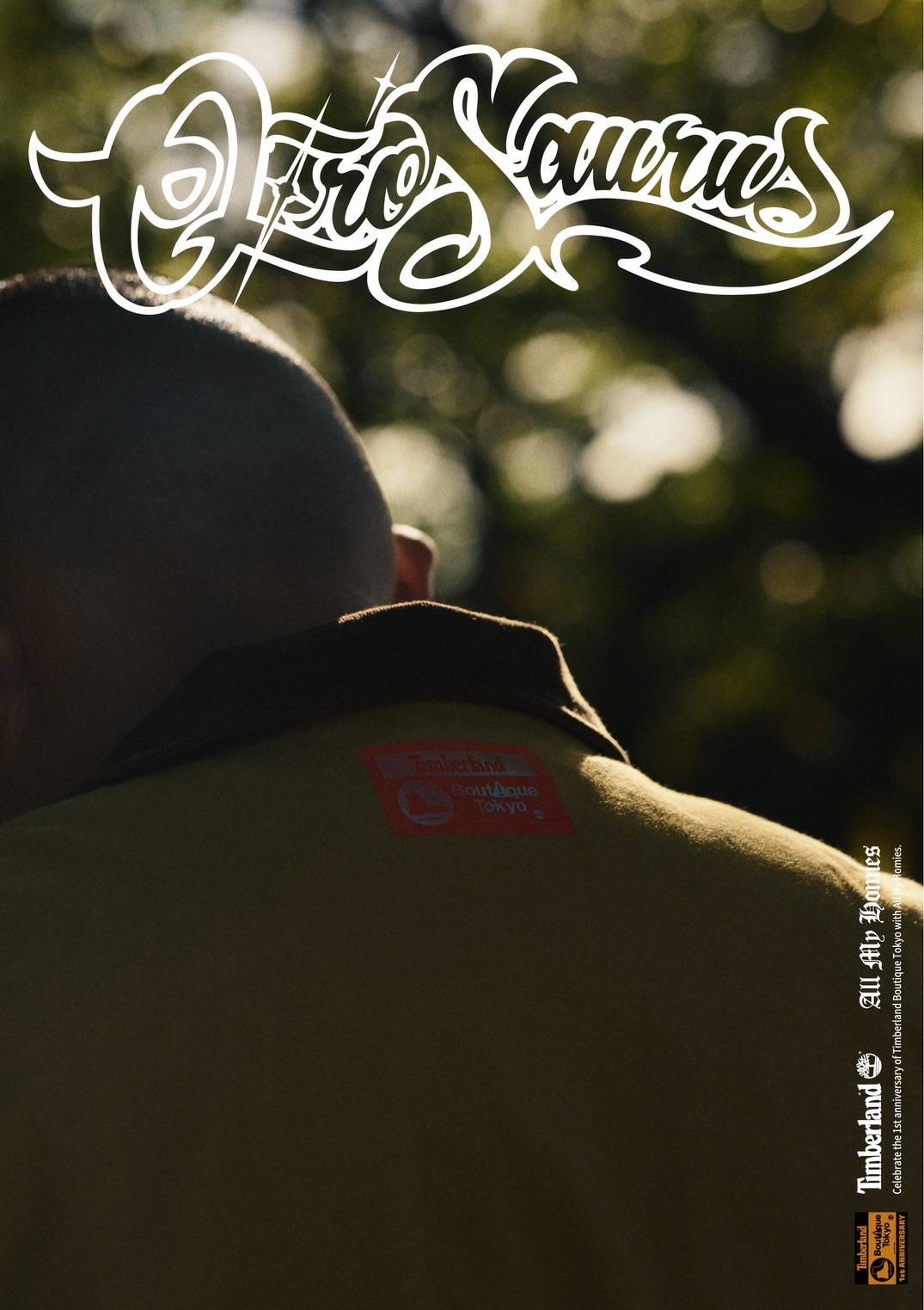 All My HomiesとTimberlandのコラボレートコレクションのビジュアル。