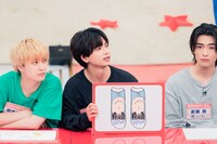 NAOYA（ONE N' ONLY）の発表の様子。(c)「DAN! DAN! EBiDAN!」製作委員会