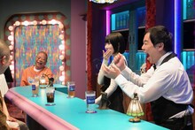 左から、出川哲朗、あの、霜降り明星せいや。(c)テレビ朝日