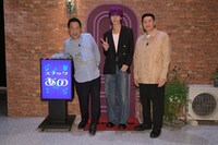 左から津田篤宏（ダイアン）、金城碧海（JO1）、長田庄平（チョコレートプラネット）。(c)テレビ朝日