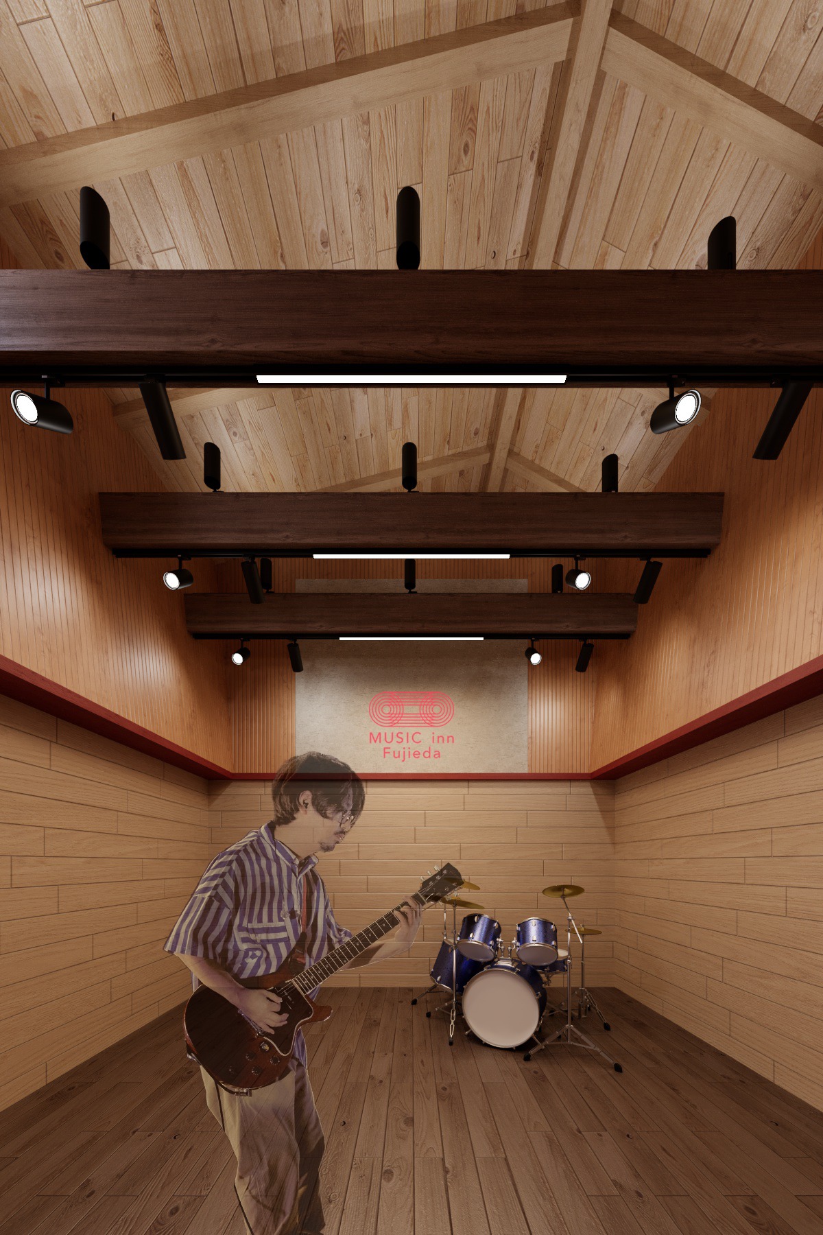 Music Inn Fujieda (c)光嶋裕介建築設計事務所