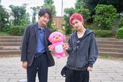佐野晶哉（Aぇ! group）と田中洸希（SUPER★DRAGON）。 (c)ABC