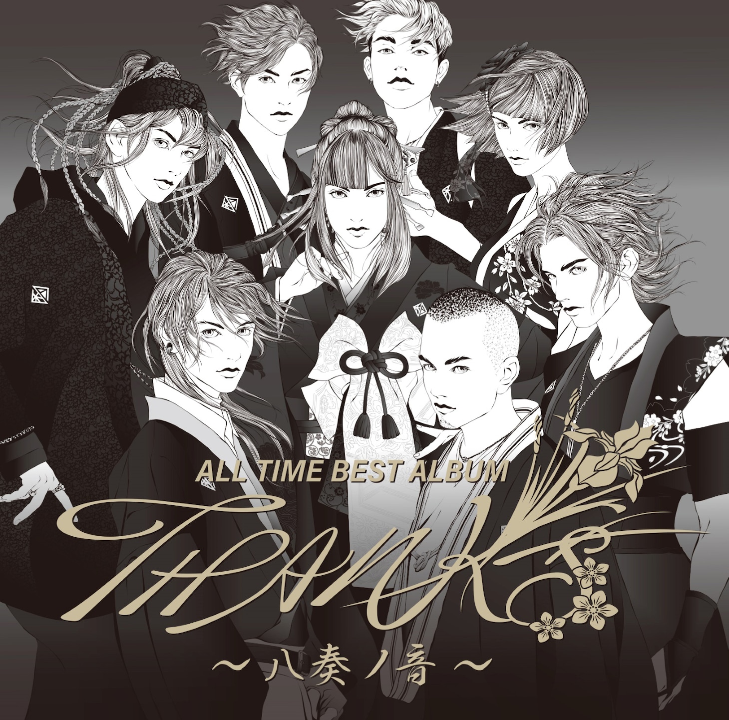 和楽器バンド「ALL TIME BEST ALBUM THANKS ～八奏ノ音～」初回限定Document盤ジャケット