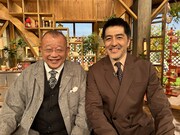 左から笑福亭鶴瓶、谷中敦（東京スカパラダイスオーケストラ）。