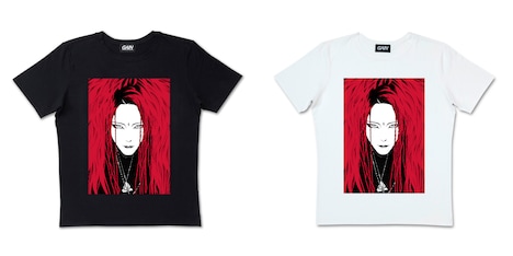 hideと上條淳士のコラボTシャツ。