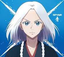 SPYAIR「青」期間生産限定盤ジャケット (c)安田剛士・講談社／「青のミブロ」製作委員会