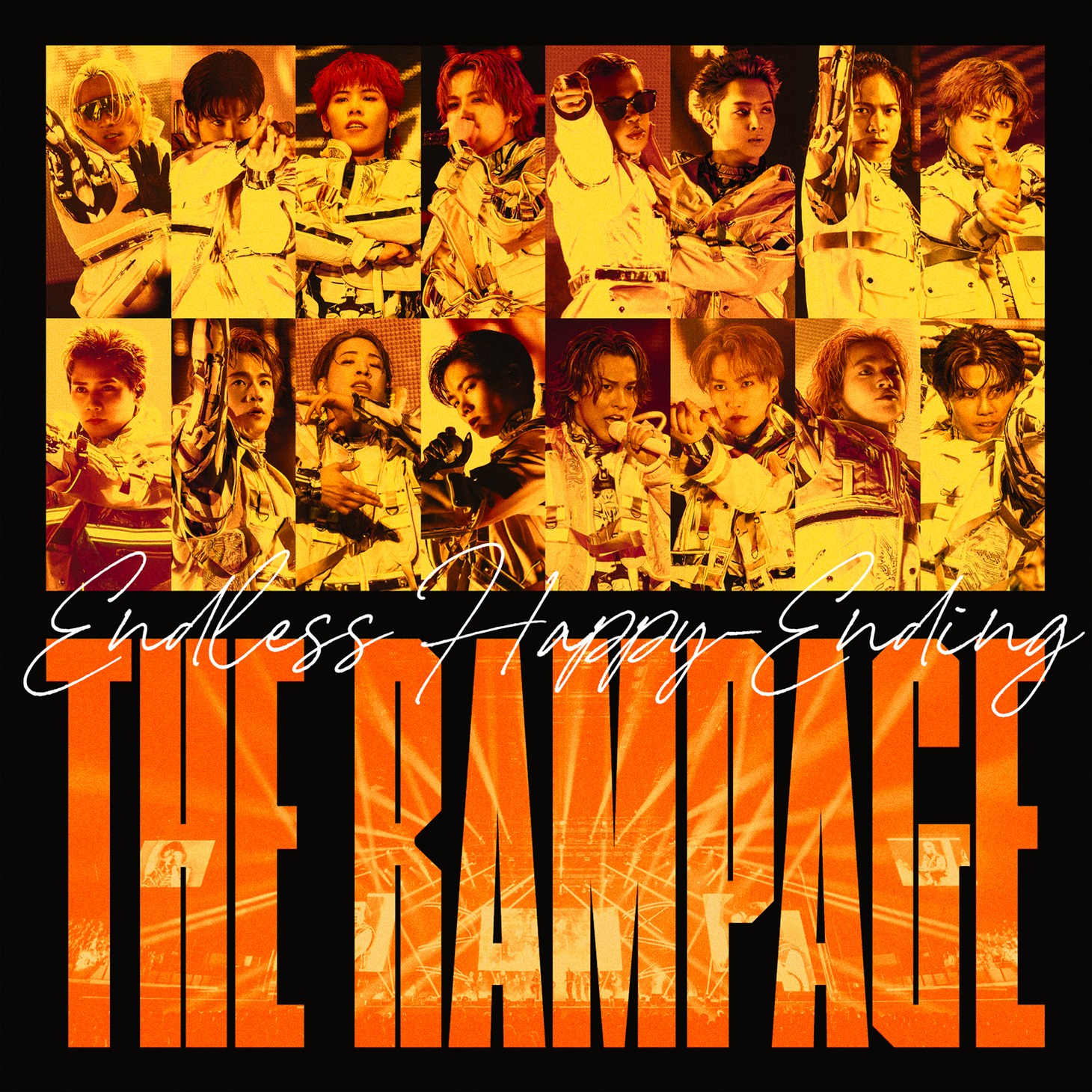 THE RAMPAGE「Endless Happy-Ending」LIVE盤ジャケット