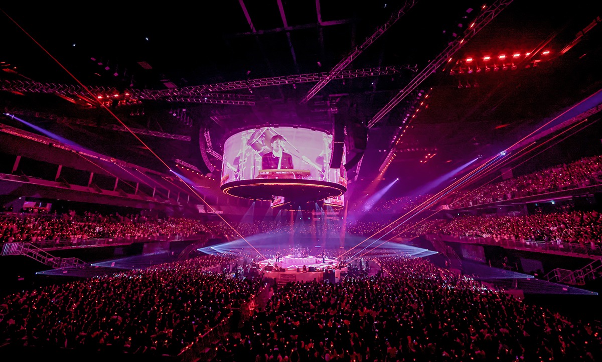 9月に行われた「DAY6 3RD WORLD TOUR ＜FOREVER YOUNG＞」韓国公演の様子。