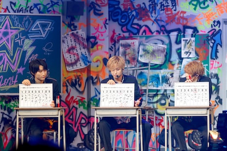 「メンバーイメージランキング」の様子。(撮影:小坂茂雄)