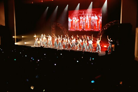 「tripleS JAPAN 1st SHOWCASE『###』」の様子。（Photo by WHYTE [klutz]）