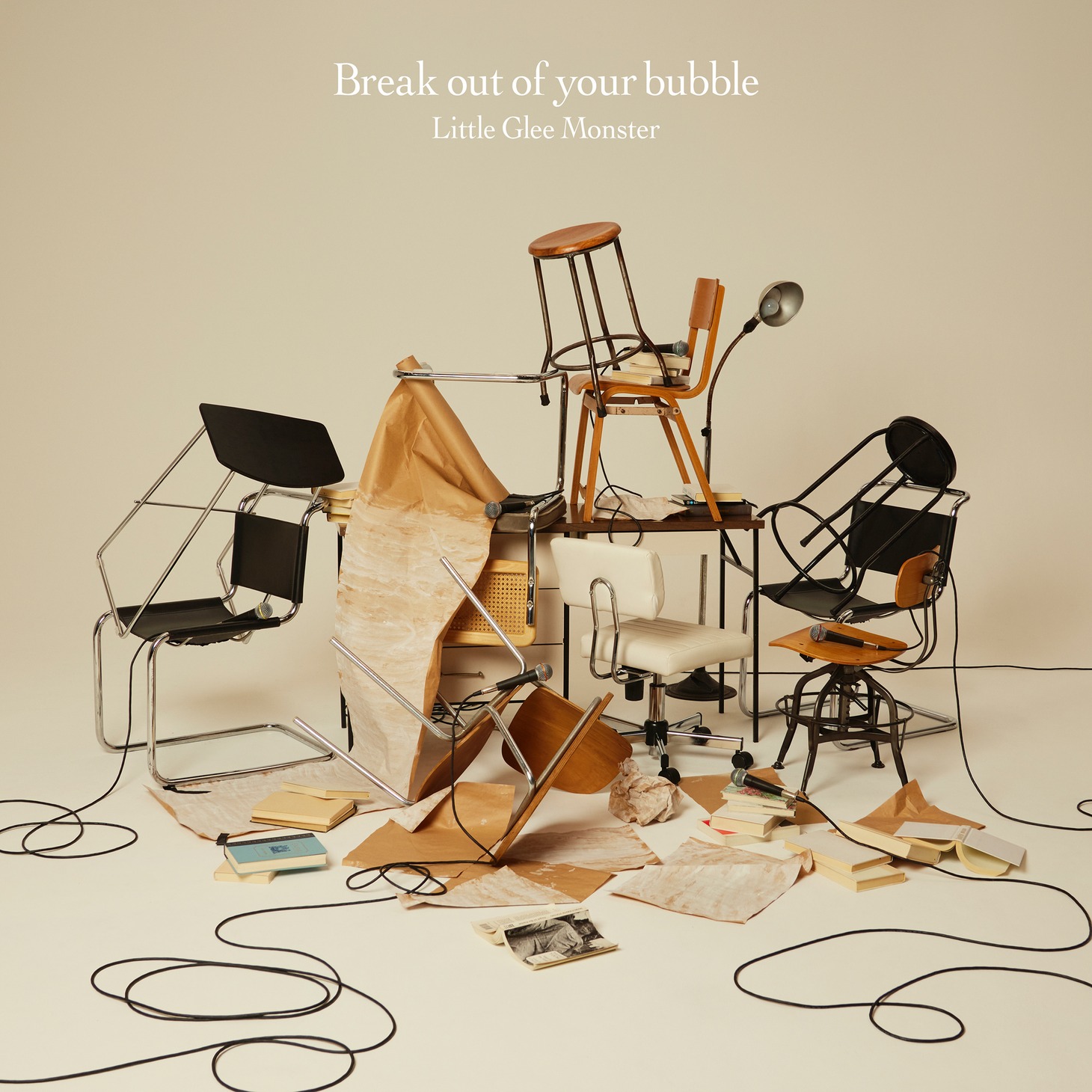 Little Glee Monster「Break out of your bubble」ジャケット