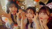 明治Web CM「Trick & Treat #FRUITS ZIPPER とお菓子で楽しむいたずらハロウィン」より。