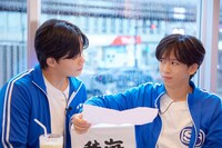 目を合わせる稜海。