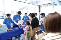 2023年「青いマックの日」の様子。