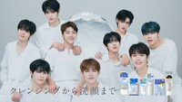 マンダム新テレビCM「ビフェスタ『泡洗顔』」編より。