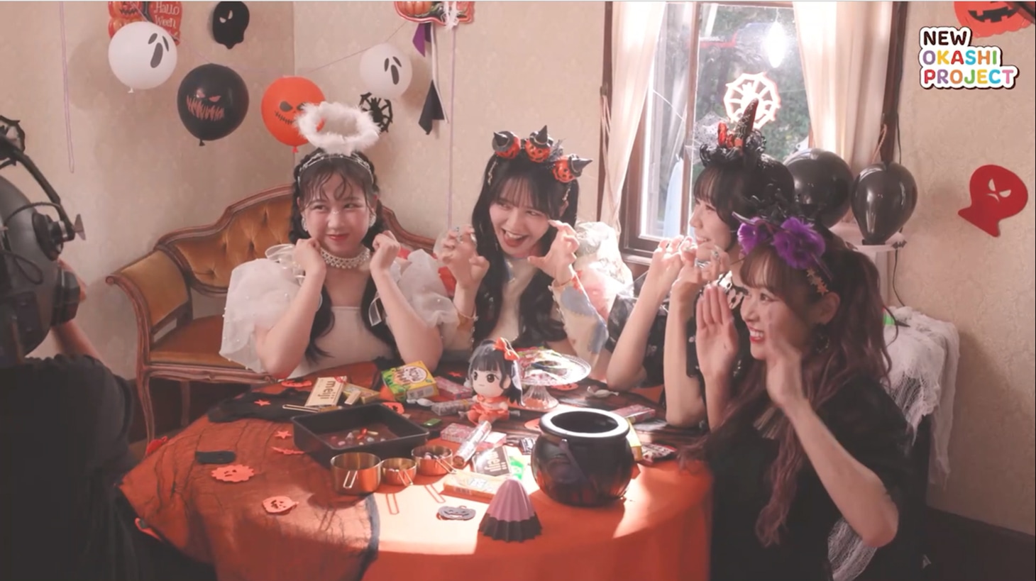 「Trick & Treat #FRUITS ZIPPER とお菓子で楽しむいたずらハロウィン」メイキング