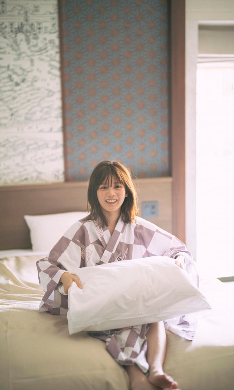 尾関梨香 櫻坂46卒業から2年、尾関梨香は草津を満喫していた（写真5枚） - 音楽ナタリー