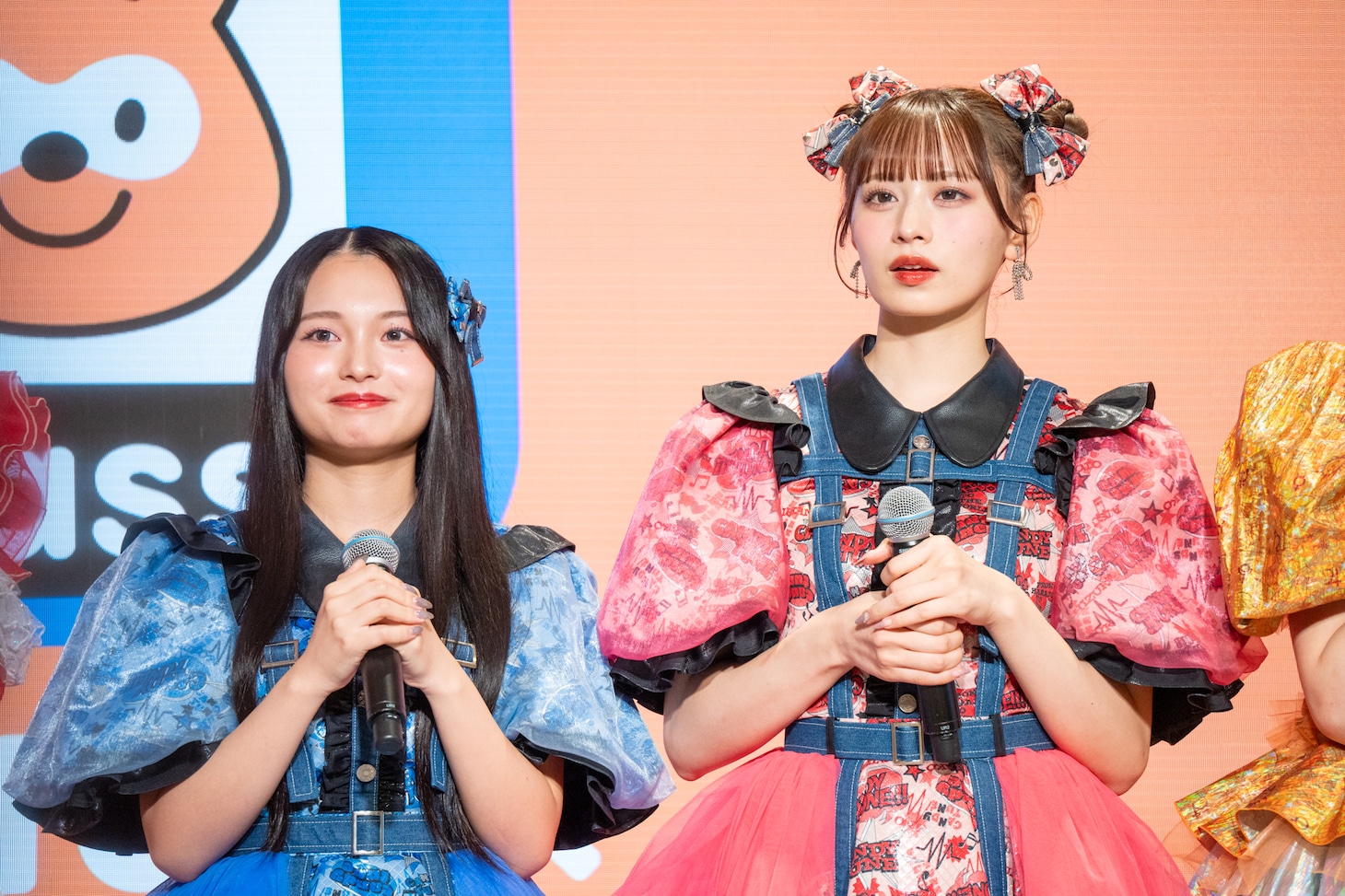 CANDY TUNEの桐原美月と立花琴未。