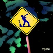 ザ・おめでたズ「望遠鏡 feat. 池田智子」配信ジャケット