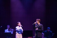 清水美依紗とKEVIN（BUDDiiS）。