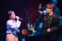 清水美依紗とKEVIN（BUDDiiS）。