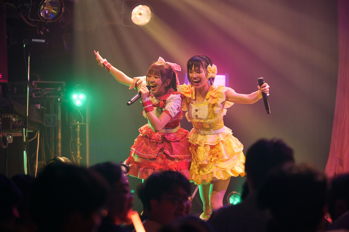 「こみっきゅおん！2nd Anniversary ONEMAN LIVE VIOLA～揺るがない想い～」の様子。（Photo by Junpei Yamada）