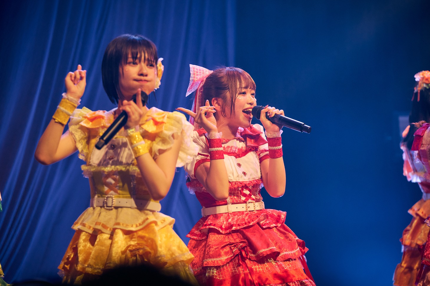 「こみっきゅおん！2nd Anniversary ONEMAN LIVE VIOLA～揺るがない想い～」の様子。（Photo by Junpei Yamada）