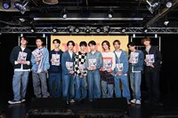 左からRAIKI、GOICHI、YUTA、KEITO、RYOMA、KAIRI、COTA、REN、KEI、TAICHI。