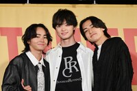 左からTAIKI、RUI、KANON。