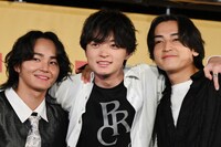 左からTAIKI、RUI、KANON。