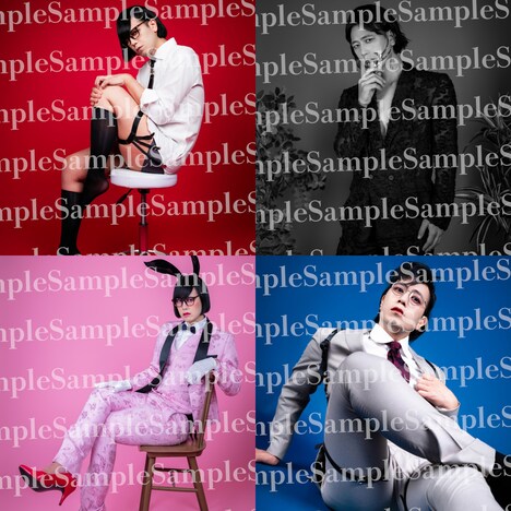 「TEX」購入特典ブロマイドの絵柄。