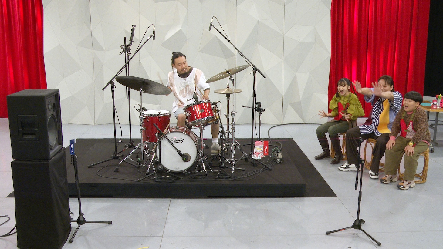 石若駿の演奏シーン。（写真提供：NHK）