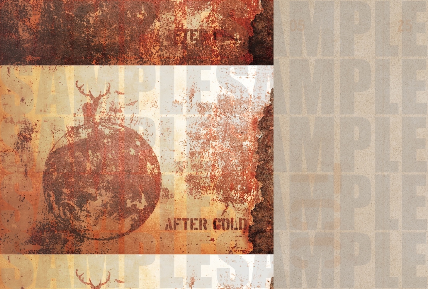 tacica「AFTER GOLD」先行試聴会で配布予定のオリジナルポストカードのサンプル。