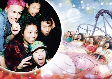 KOMOREBIと「ハリウッド・ドリーム・ザ・ライド」コラボイメージ