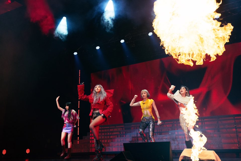 「2024 2NE1 CONCERT [WELCOME BACK] IN SEOUL」の様子。（写真提供：エイベックス）