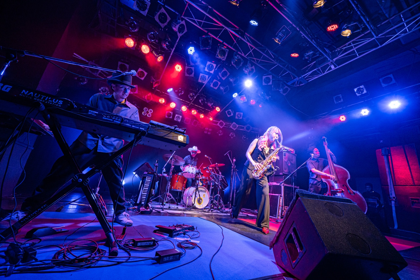 「H ZETTRIO LIVE 2024 ～続続々・スタンディングで飛ばしたっしょ！～」の様子。（Photo by Yuta Ito）